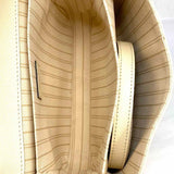 LOUIS VUITTON Pochette Metis Cream Monogram Empreinte Leather Crossbody