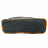 Hermes Bolide Trousse de Voyage Moyen Canvas Gray Zip Clutch