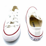 Converse Women's White Size 6 Lace-up Canvas Sneakers