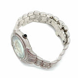 Judith Ripka Diamonique 925 Silver textured Watch