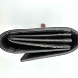 Adyan Brown Accordion Floral Embossed Leather Wallet