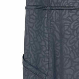 Lululemon Women's Charcoal Size 6 Crop Abstract Leggings