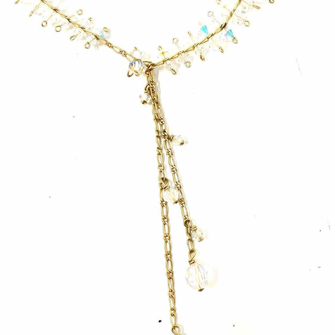 Holly Yashi Dangle Swarovski Crystalsl Necklace