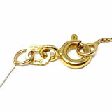 SJL 10K Rose Gold Pendant 16" Round Diamond 14k Chain Necklace