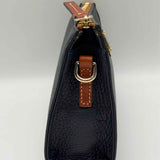 Dooney & Bourke Navy Mini Pebbled Leather Crossbody