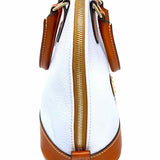 Dooney & Bourke Baby Blue Half Dome Pebbled Leather Satchel