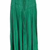 Current Air Women's Green Size SP Maxi Smocked Skirt