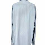 Boss by H. Boss Men's Steel Blue Size XL Button Down Long Sleeve Shirt