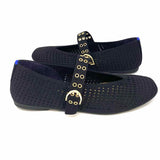 ROTHY'S The Max Women's Black Size 10.5 Mary Jane Knit Flats