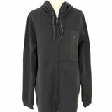 SCOTCH&SODA Men's Black Size M Hooded Zip Jacket