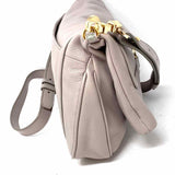Tory Burch Amanda Gray Foldover Leather Crossbody