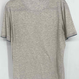 Ted Baker Men's Light Gray Size 4 Polo Short Sleeve Shirt