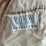 PBM Vintage Women's Red Size 8 Double Breasted Cashmere Blazer