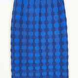 Boss Women's Blue Size XS Midi Textured Skirt