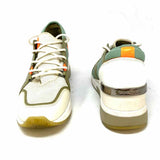 Michael by Michael Kors Women's Gray Green Size 9 Lace-up Sneakers