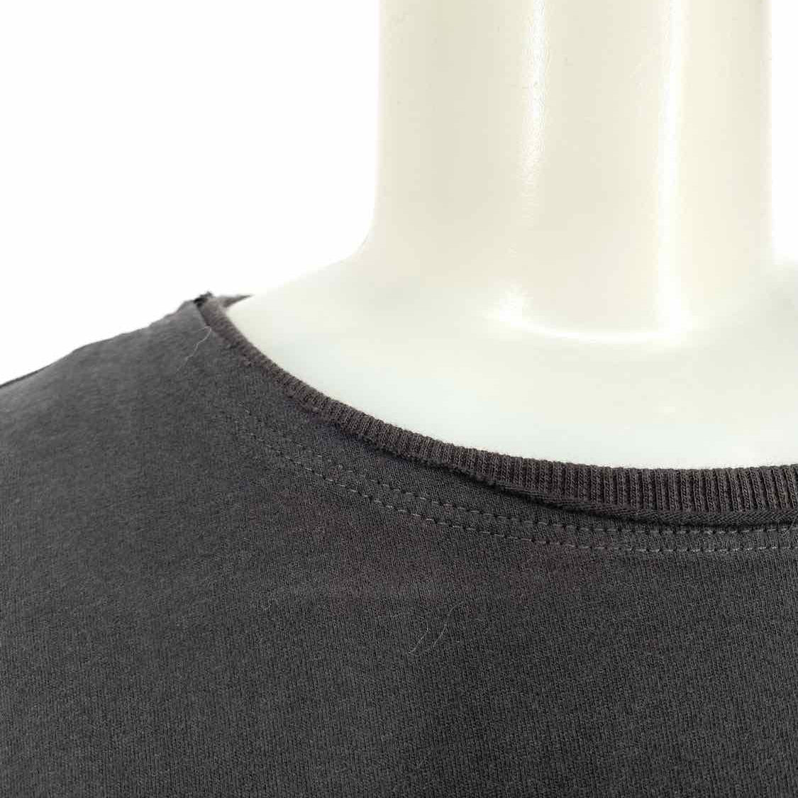 Amplified Nirvana Women's Dark Gray Size XL Crew Graphics T-shirt