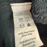 Wings + Horns Men's Black Size M Hooded Pullover Sweatshirt