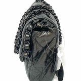 Chanel 2012 Medium Chain Me Charcoal Quilted Calfskin Made in Italy Shoulder Bag
