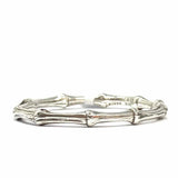 Tiffany & Co. Vintage 925 Sterling Silver Bamboo Bangle