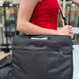 TUMI Nylon Black Laptop Messenger Bag