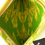 ROTHY'S Limoncello Yellow Green Zip Floral Wristlet