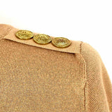 Holland Cooper Women's Beige Size M Turtleneck Long Sleeve