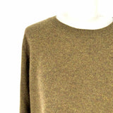 Nordstrom Women's Green Size XL Crew Cashmere Sweater