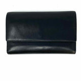 TUMI Black Tri-fold Leather Wallet