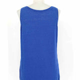 Eileen Fisher Women's Navy Scoop Neck Size PS Sleeveless