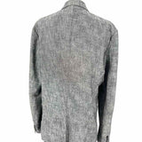 Burberry Women's Gray Size L Cotton Blend Blazer