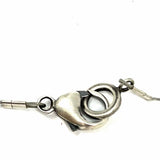 Navajo 925 Sterling Silver Beaded 49" Long Desert Pearl Necklace