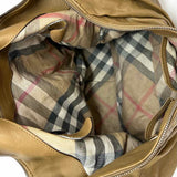 Burberry Maggie Soft Knot Brown Hobo Leather Shoulder Bag