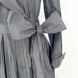 Lauren by RL Women's Black Size 6 Wrap Pleated Jacket