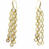 Kendra Scott Daya Gold Tone Chandelier Crystal Earrings