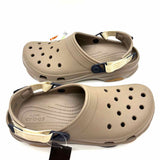 Croc Men's Taupe Shoe Size 10 Rubber Sandals