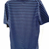 SCOTCH&SODA Men's Navy Size M Crew Neck Stripe T-shirt