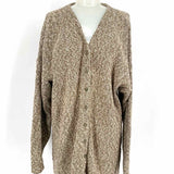 Eileen Fisher Women's Brown Size 2 Button Down Knit Cardigan