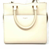 Saint Laurent 2021 Uptown Small Off White Made in Italy Tote