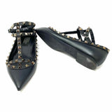 VALENTINO GARAVANI Women's Black Size 36/6 Rockstud Flats