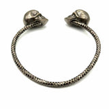 Alexander McQueen Silver tone Skull Cuff