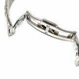 Fendi Forever Fendi 19mm Stainless Steel Silver Round FF Monogram Watch
