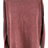 Eileen Fisher Women's Brown Size M Boatneck Merino Wool Sweater