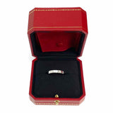 Cartier Love Ring Small Model size 10.25 18K 750 White Gold Ring