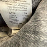 Mother Women's Gray Size 26 Skinny Raw Hem Jeans