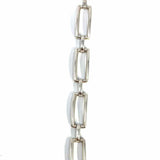 Mexico JRI Mid-Century .925 Sterling Silver Modernist Bracelet