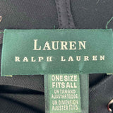 Lauren Ralph Lauren Women's Black Size One Size Hooded Cape