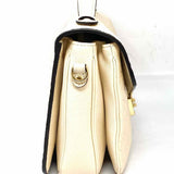 LOUIS VUITTON Pochette Metis Cream Monogram Empreinte Leather Crossbody