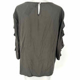 Velvet by Graham & Spencer Women's Gray Size L 3/4 Sleeve Viscose Long Sleeve