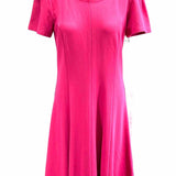 Draper James Women's Pink Size S Fit & Flare Short Sleeve Dress