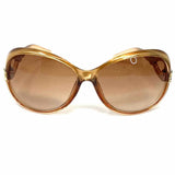 NYS Collection Gold Butterfly Metallic Sunglasses